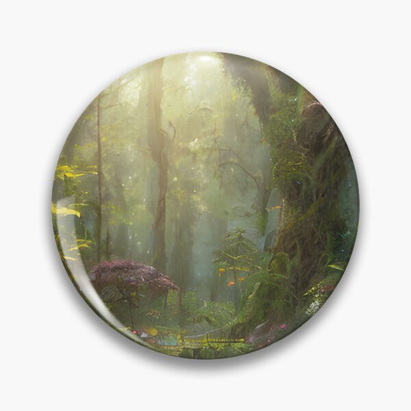Item preview, Radiant Forest: A Sunlit Tapestry of Vines and Trees designed and sold by wanikhwan.