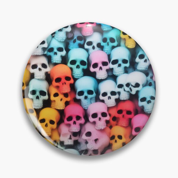 Item preview, Many multi coloured skulls  designed and sold by David-Howells.