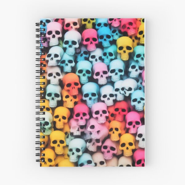 Item preview, Many multi coloured skulls  designed and sold by David-Howells.