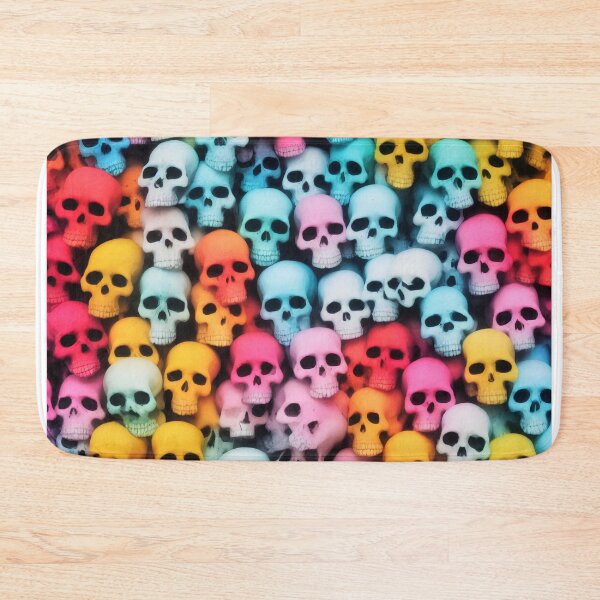 Item preview, Many multi coloured skulls  designed and sold by David-Howells.