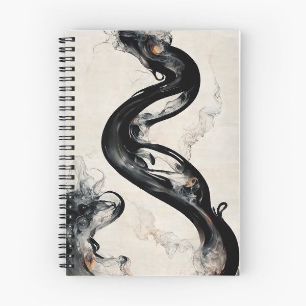 Item preview, Abstract swirling snake shape liquid designed and sold by Jarmo Piironen.