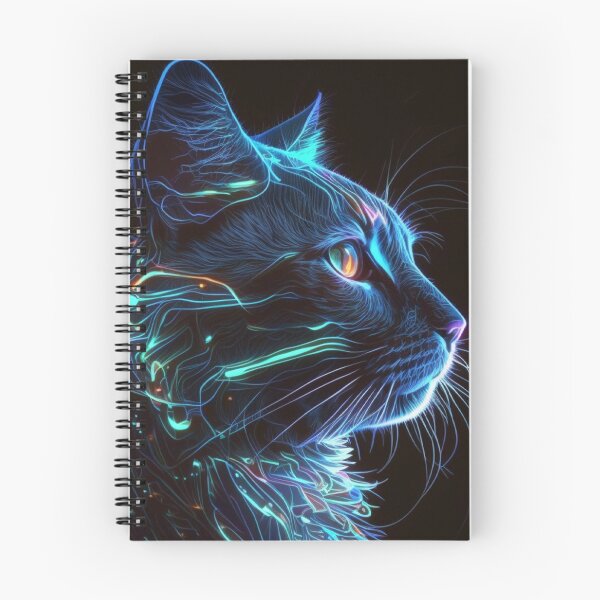 Item preview, Neon Cat designed and sold by Cute-Jory-Store.
