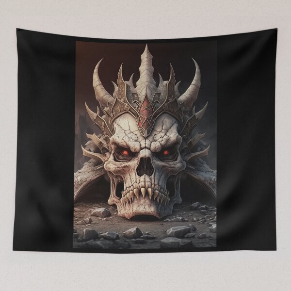 Item preview, Skull Art #760 designed and sold by SkullsClubhouse.