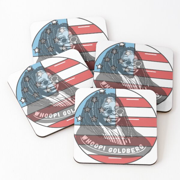 Item preview, whoopi goldberg sticker designed and sold by Robo-toons.