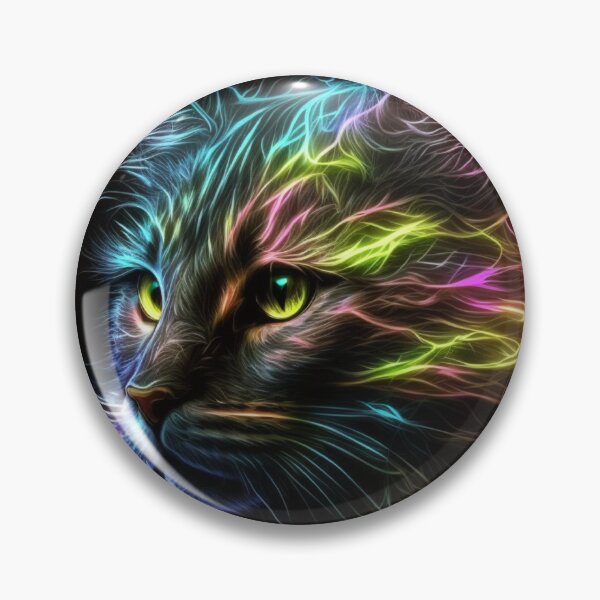 Item preview, Neon Cat designed and sold by Cute-Jory-Store.