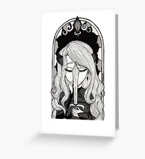 Sword Greeting Card
