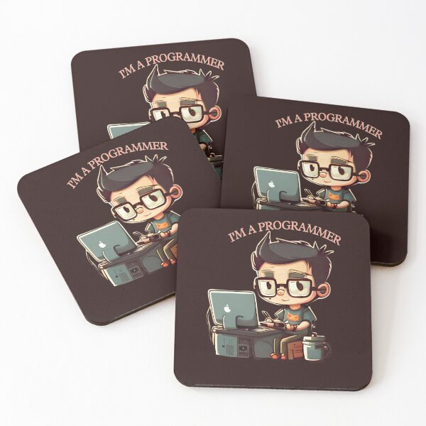 Item preview, I'M A PROGRAMMER | I'M A DESIGNER | Cute design | Cool design | Retro Design designed and sold by keshavaryan9334.