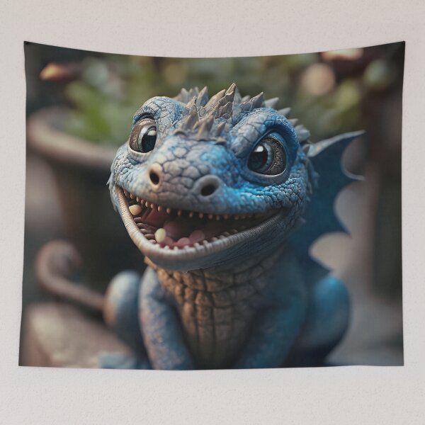 Item preview, Cute Baby Dragon designed and sold by AIWanderer.