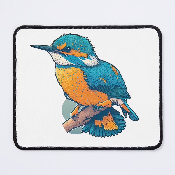 Item preview, Kingfisher Australian Bird for Bird Lovers Colorful Kingfisher designed and sold by T-Shirt-Depot.
