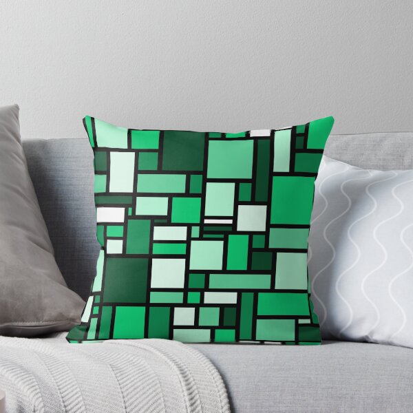 Item preview, Green Square and Rectangle Geometric Patterns - Disco Vibes designed and sold by SemDesigns1.