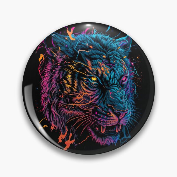 Item preview, Ilustraciones de camisetas de tigre para fondo oscuro. No.2 designed and sold by ShopThousand.