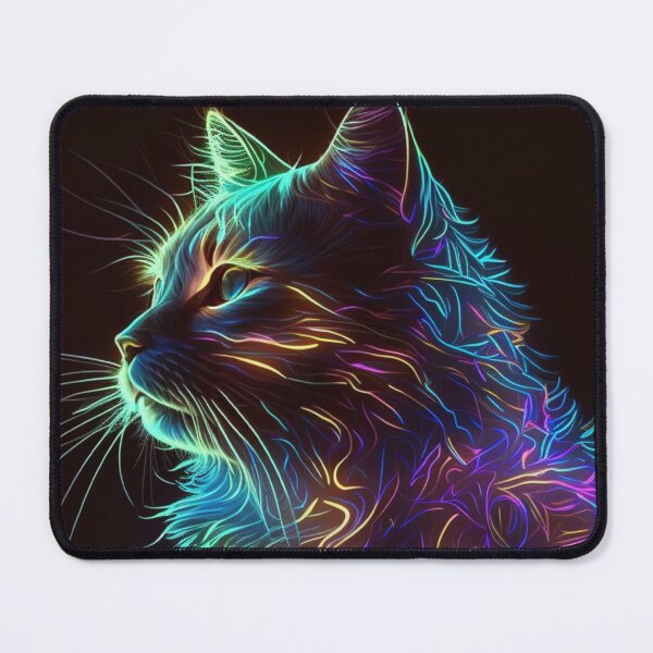 Item preview, Neon Cat designed and sold by Cute-Jory-Store.