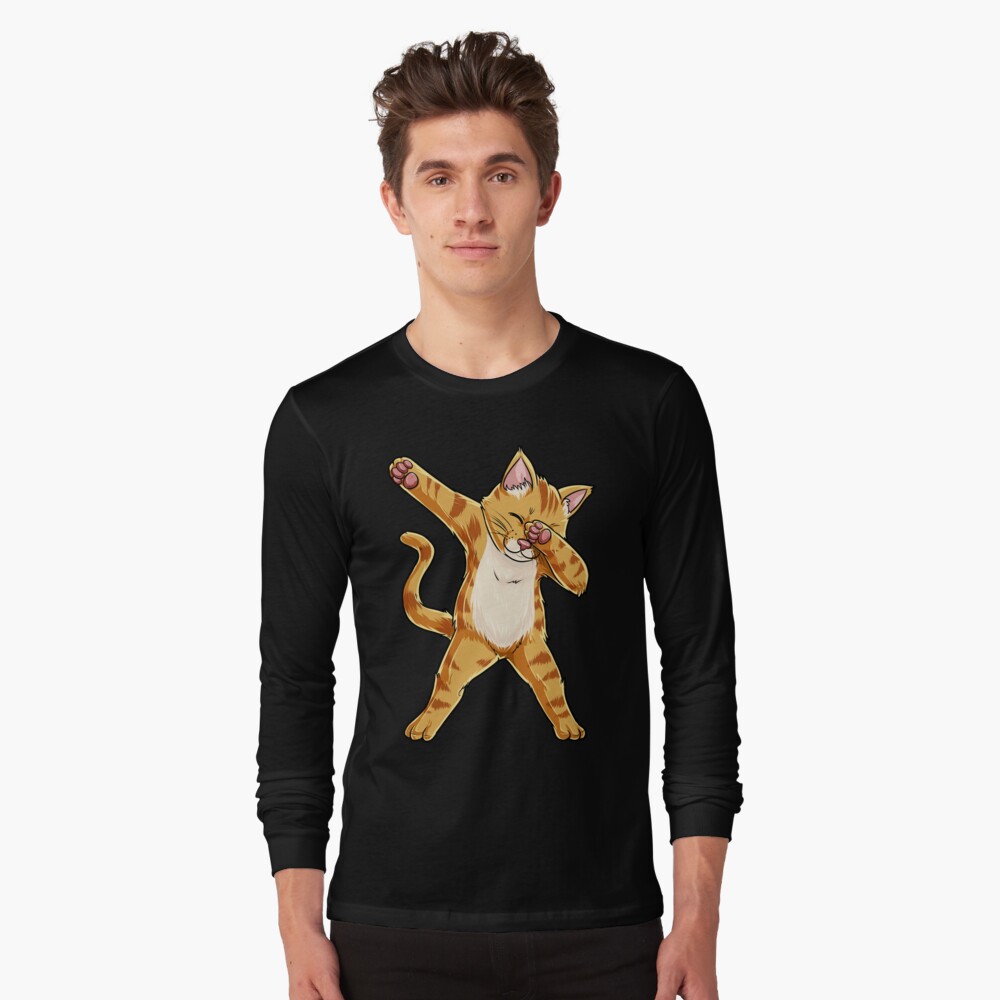 dab cat t shirt