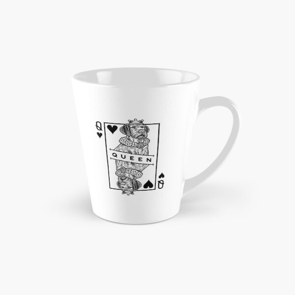 Item preview, Wirehaired Vizsla Queen Of Hearts Funny Dog Lover Pop Art designed and sold by GrandeDuc.