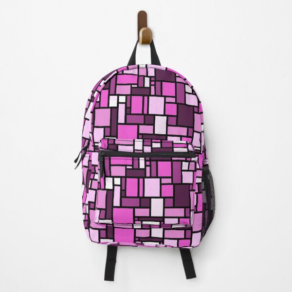 Item preview, Pink Square and Rectangle Geometric Patterns - Disco Vibes designed and sold by SemDesigns1.