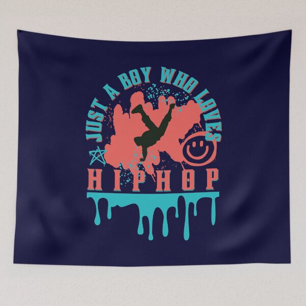 Item preview, Just A Boy Who Loves Hiphop designed and sold by Styler Design.