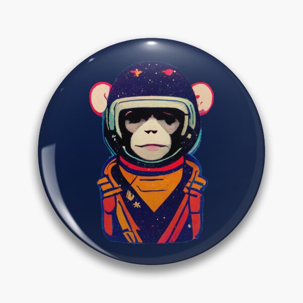 Item preview, Astronaut Monkey designed and sold by The-Fox-Hole.