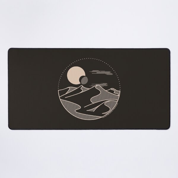 Item preview, DUNE 2023 - ARRAKIS DESERT with MOONS OUTLINE designed and sold by KoolDsigns-FLIX.