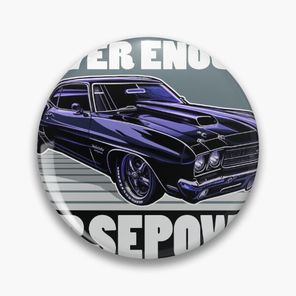 Item preview, Never Enough Horsepower Muscle Car Art designed and sold by SinMagellan.