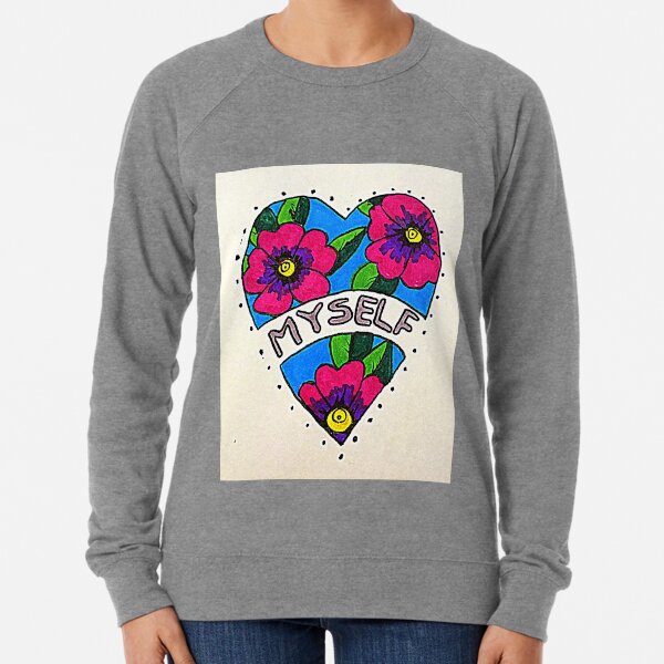 I love myself- self love and acceptance Lightweight Sweatshirt