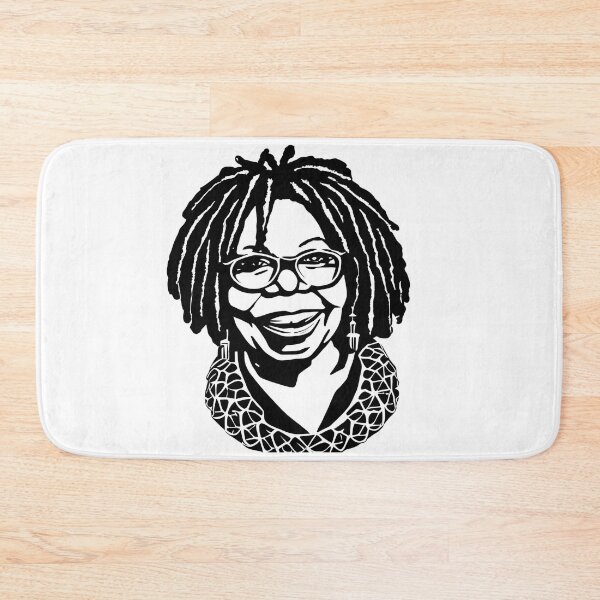 Artikelvorschau, Whoopi Goldberg-Aufkleber entworfen und verkauft von Robo-toons.
