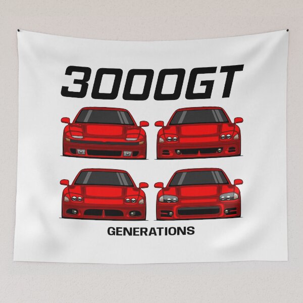 Item preview, Front 3000GT Generations designed and sold by goldentuners.
