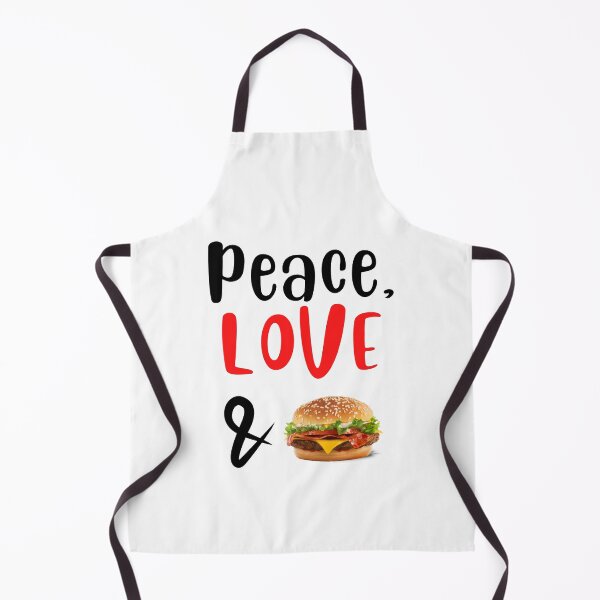 Item preview, Peace Love and Cheeseburger, Willow Days designed and sold by avit1.