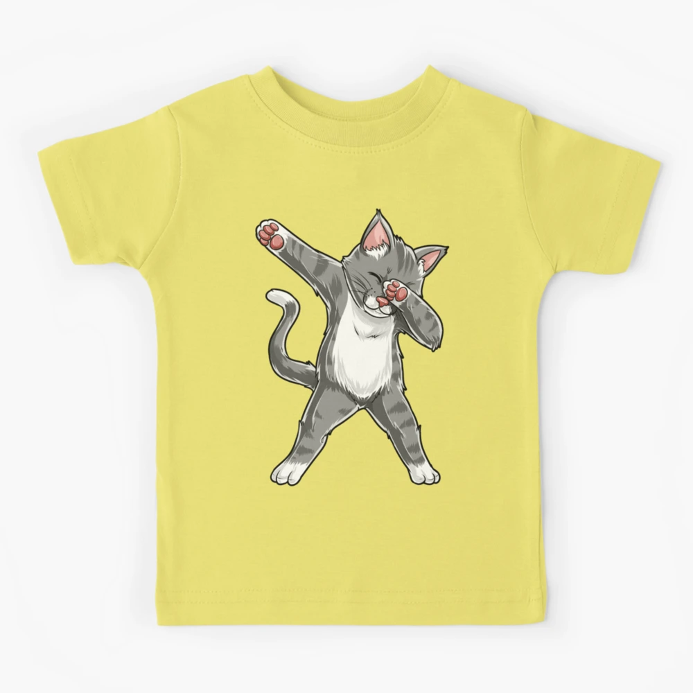 DJ Kitty Kids T Shirts Boys Girls Teen V 