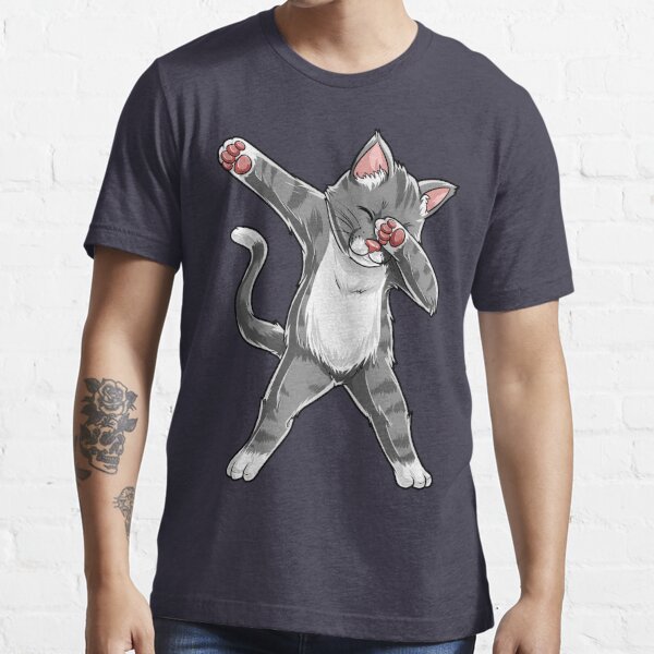 Dabbing Cat Shirt Funny Cats Meme Kitty Kitten Dab Cat Lover Ts T Shirt T Shirt For Sale By 3036