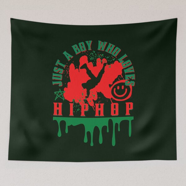 Item preview, Just A Boy Who Loves Hiphop designed and sold by Styler Design.