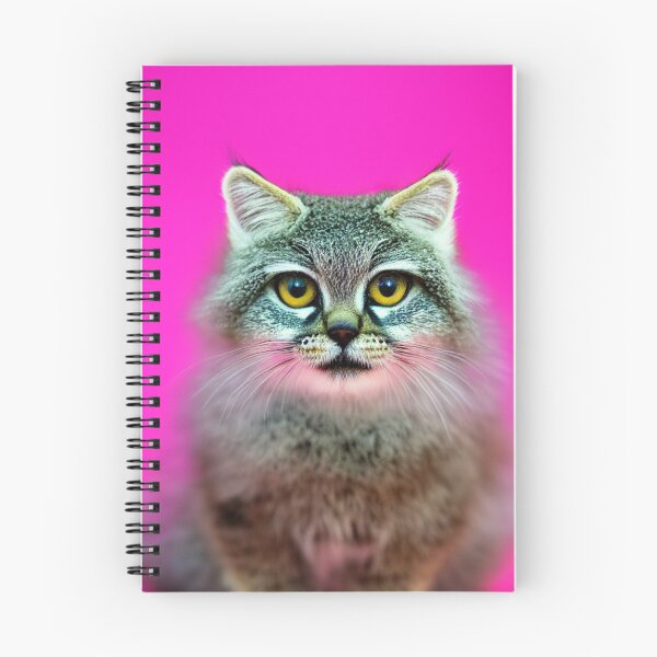 Item preview, Cat with pink background designed and sold by Bernsteinhaus.