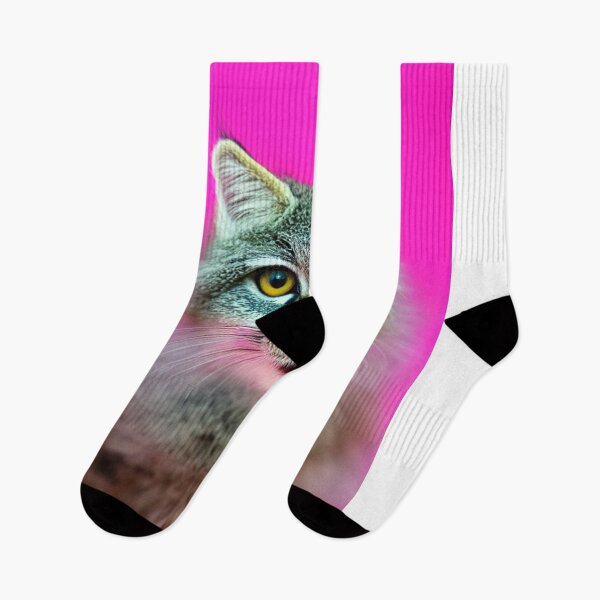 Item preview, Cat with pink background designed and sold by Bernsteinhaus.