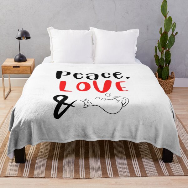 Item preview, Peace Love and Cats, Willow Days designed and sold by avit1.