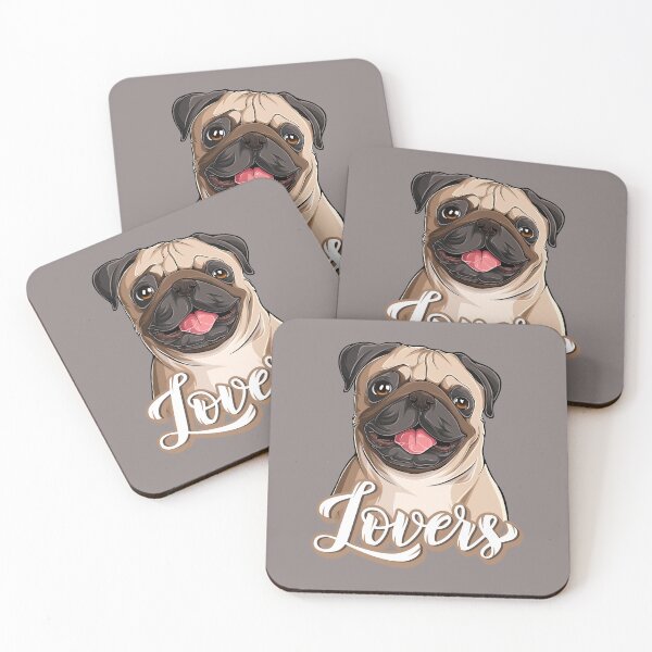 Item preview, For A Pug Lover, Cute Pug Lovers Print - For a pug lover, for a pug owner, for a dog lover. designed and sold by Wentoo.