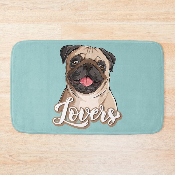 Item preview, For A Pug Lover, Cute Pug Lovers Print - For a pug lover, for a pug owner, for a dog lover. designed and sold by Wentoo.