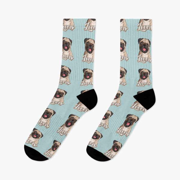 Item preview, For A Pug Lover, Cute Pug Lovers Print - For a pug lover, for a pug owner, for a dog lover. designed and sold by Wentoo.