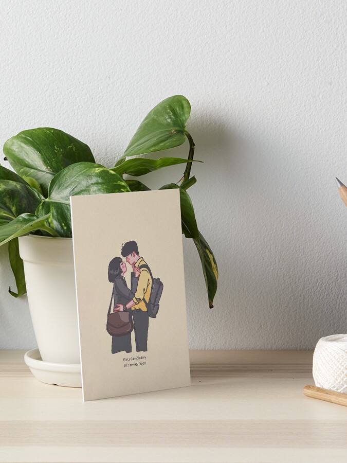 Extraordinary Attorney Woo K drama Art Vol-19 Art Board Print