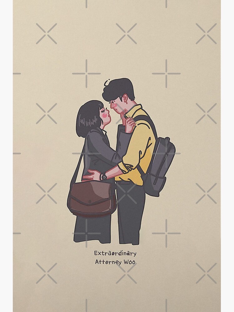 Extraordinary Attorney Woo K drama Art Vol-19 Magnet