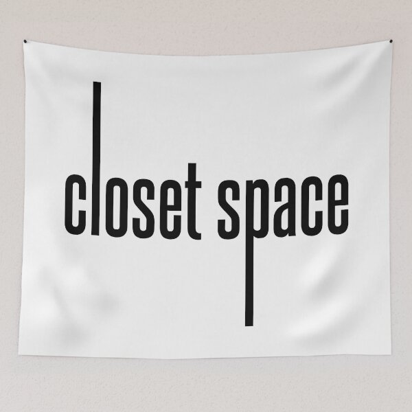 Item preview, Closet space Black (ponysmasher, David F Sandberg) designed and sold by HallFlabben.
