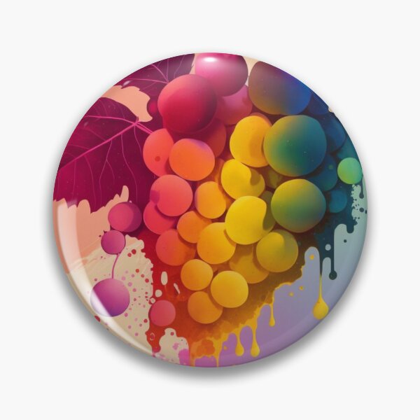 Item preview, LGBT Pride Wine Grape for Wine Lover  designed and sold by Alper Billik.