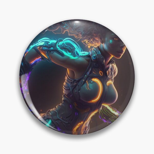 Item preview, Neon Body Combat Lady designed and sold by Cute-Jory-Store.