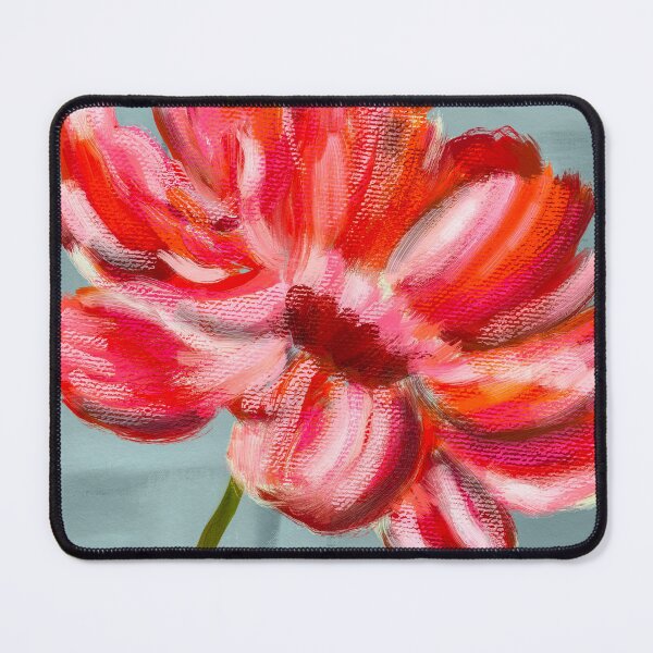 Item preview, Red Flower Painting designed and sold by Nora Gad.