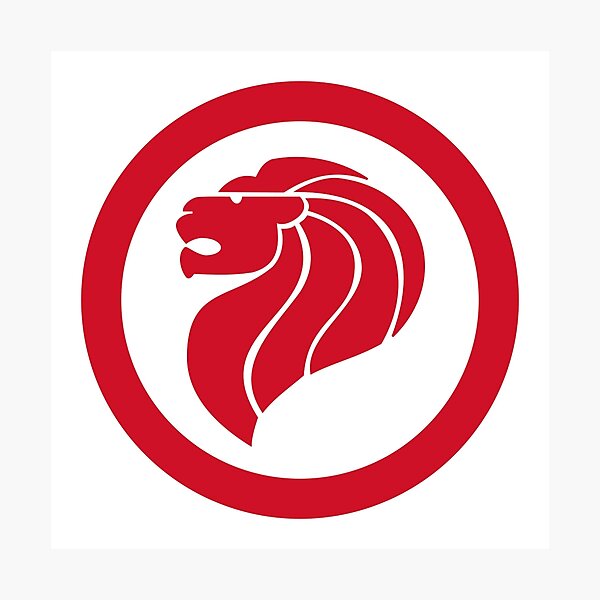 Roundel of Singapore Air Force Photographic Print