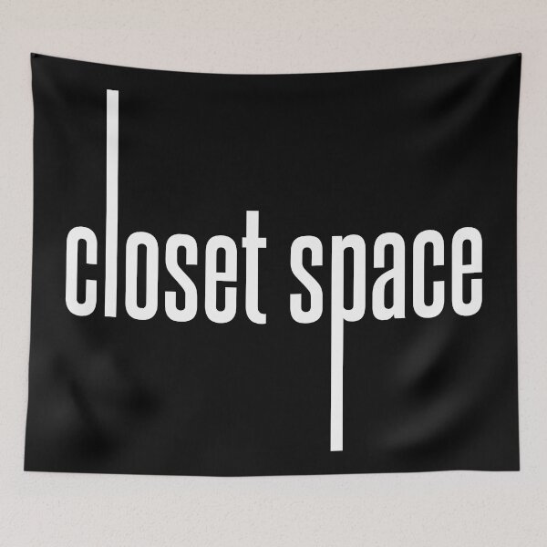 Item preview, Closet space White (ponysmasher, David F Sandberg) designed and sold by HallFlabben.