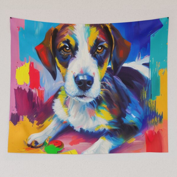 Item preview,  playful pup designed and sold by HOMEDESIGNPRINT.