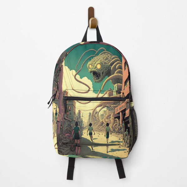Item preview, Evil Spaghetti Monster with Tentacles - Retrofuturism Japanese Anime Retro 60s designed and sold by AIWanderer.