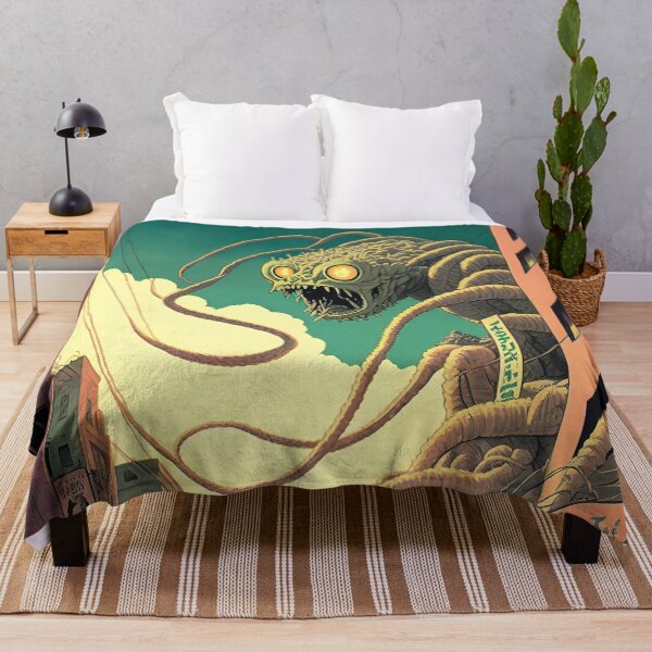 Item preview, Evil Spaghetti Monster with Tentacles - Retrofuturism Japanese Anime Retro 60s designed and sold by AIWanderer.