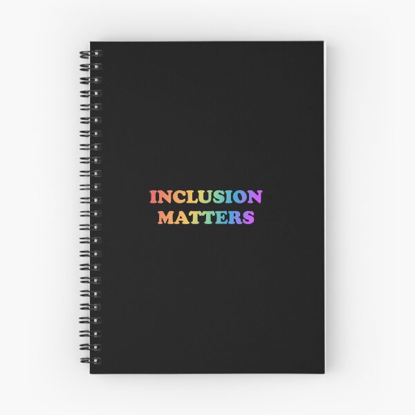 Item preview, Inclusion Matters - Rainbow - LGBT Pride designed and sold by Inspirationmotivation.