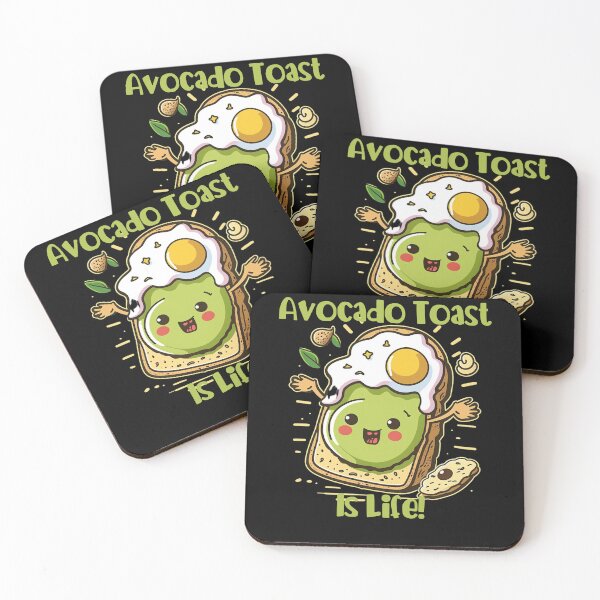 Item preview, Hilarious Gift Ideas for Avocado Toast Is Life: From Fusion Spreads to Guac-Inspired design designed and sold by Justin Haas.