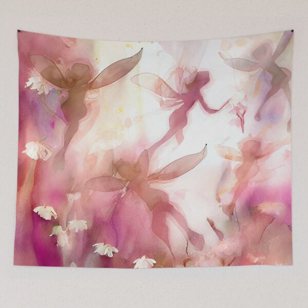 Item preview, Fairies at the bottom of the garden 01 designed and sold by EmilyDayDreams.